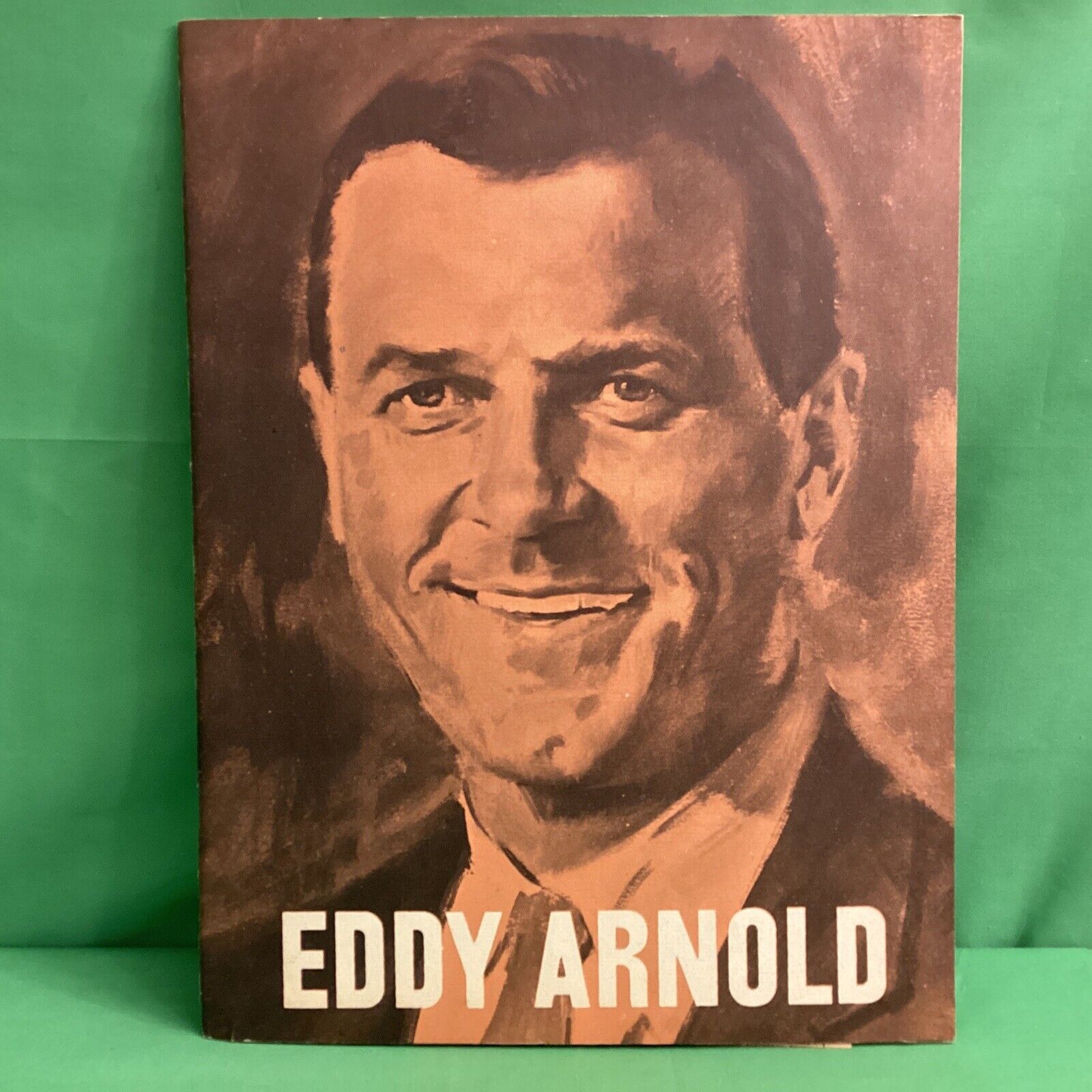Eddy Arnold Souvenir Concert Program, Rca Recording Star, 1966, Vintage