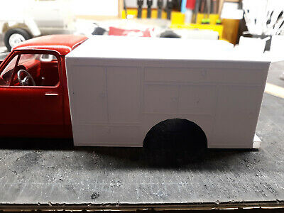 Rescue 51 Utility Truck Body 1/25 Scale Diorama