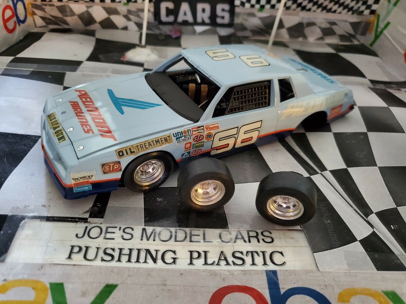 Model Car Parts Vintage Chevy Monte Carlo Stock Car Needs Parts And Work