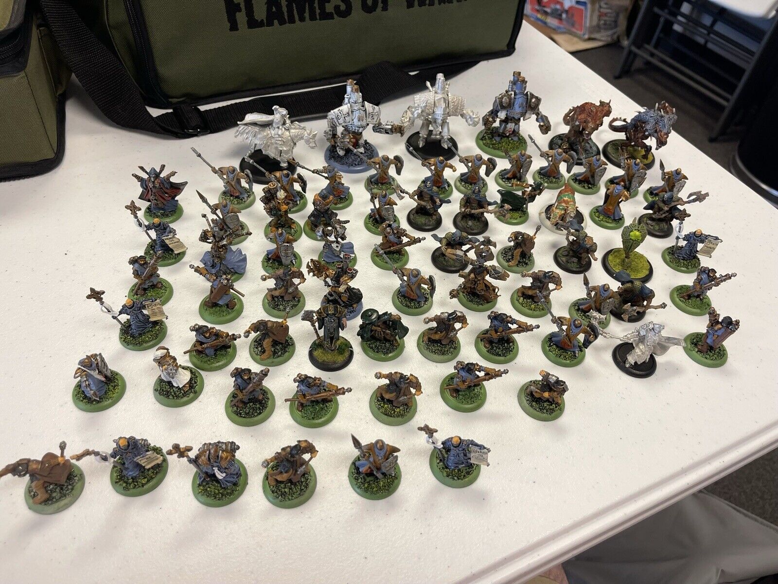 Hordes  Painted Primal Battlegroup 70+ Models  Most Painted Some Aren’t +books