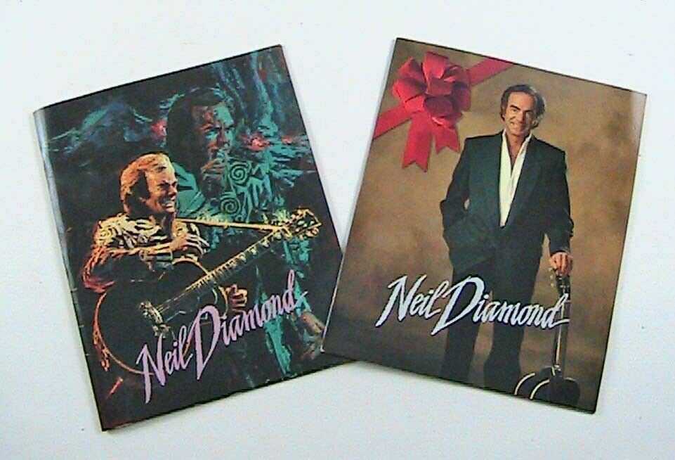 Vintage Neil Diamond Souvenir Promo Books 1990's  Two