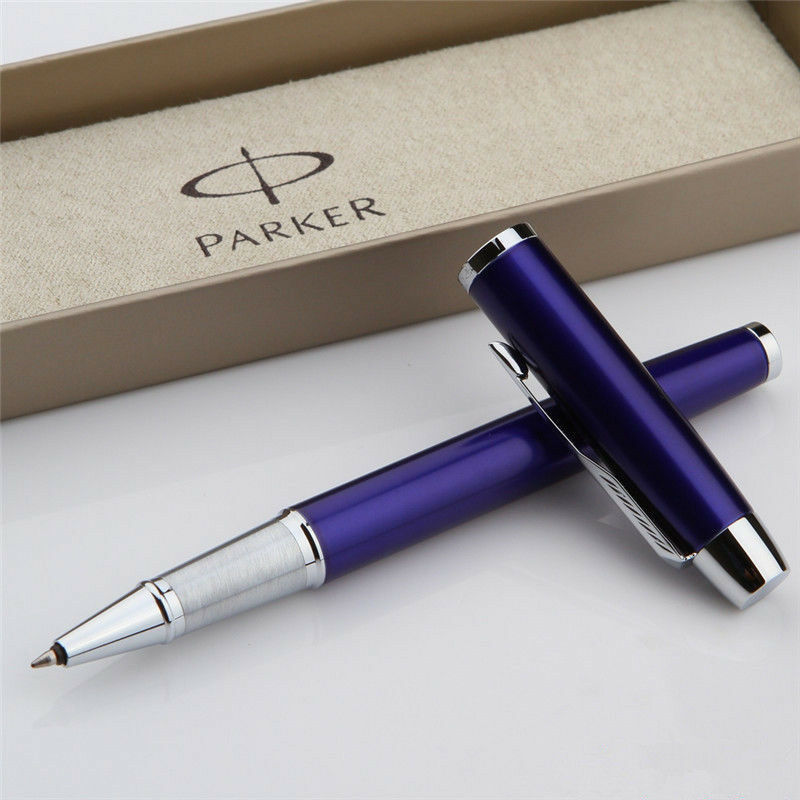 Parker Im Series Blue Color Silver Clip 0.5mm Fine Nib Rollerball Pen No Pen Box