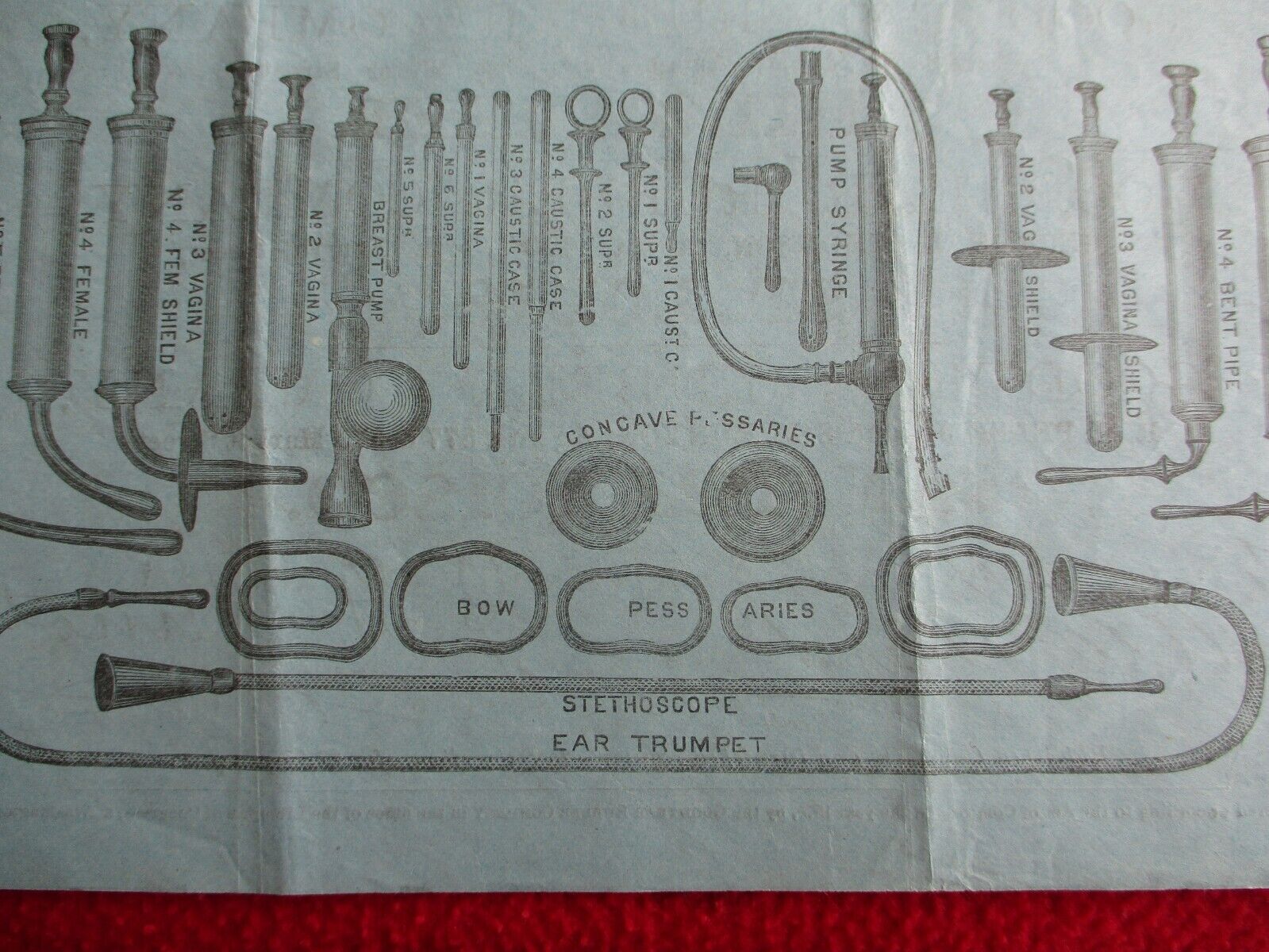 1878 Stethoscope,ear Trumpets,quack Pictures Goodyear Rubber Co. Journal Prices!