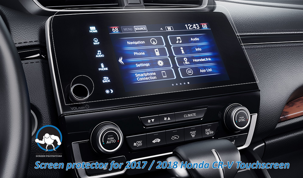 Anti-glare Screen Protectors For 2017 2018 Honda Crv (2pcs) - Tuff Protect
