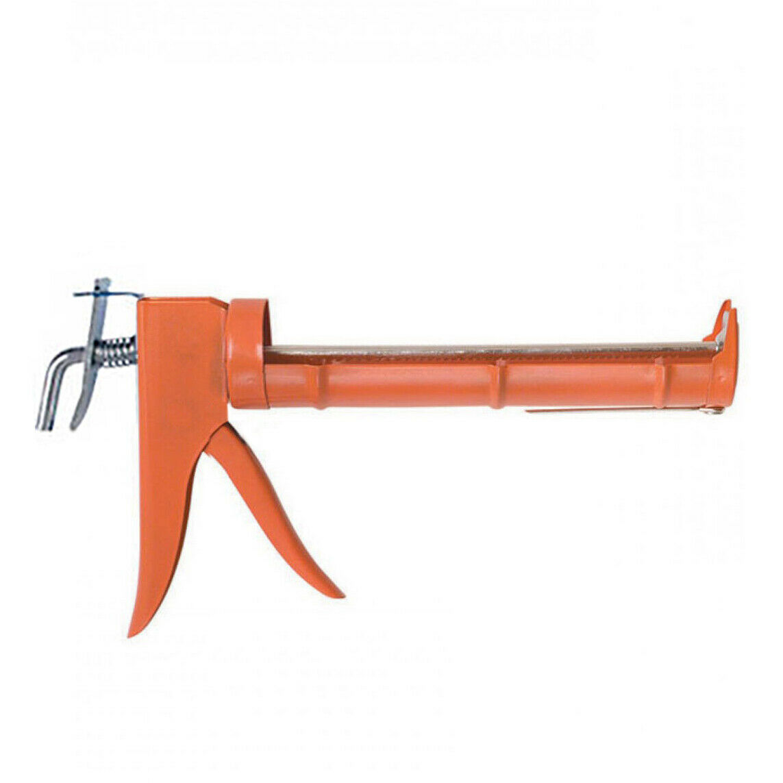 10 Oz Rod Cordless Caulk Gun Metal Hand Tool Caulking Gun Pistol Grip Orange