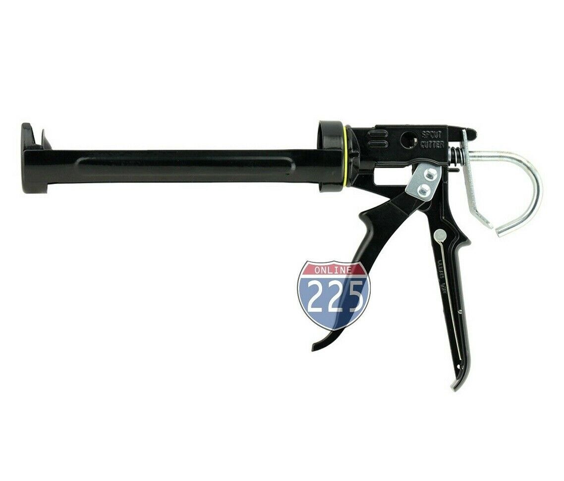 Heavy Duty 9" Revolving Caulking Gun Tip/spout Cutter & Seal Punch 10oz Tube