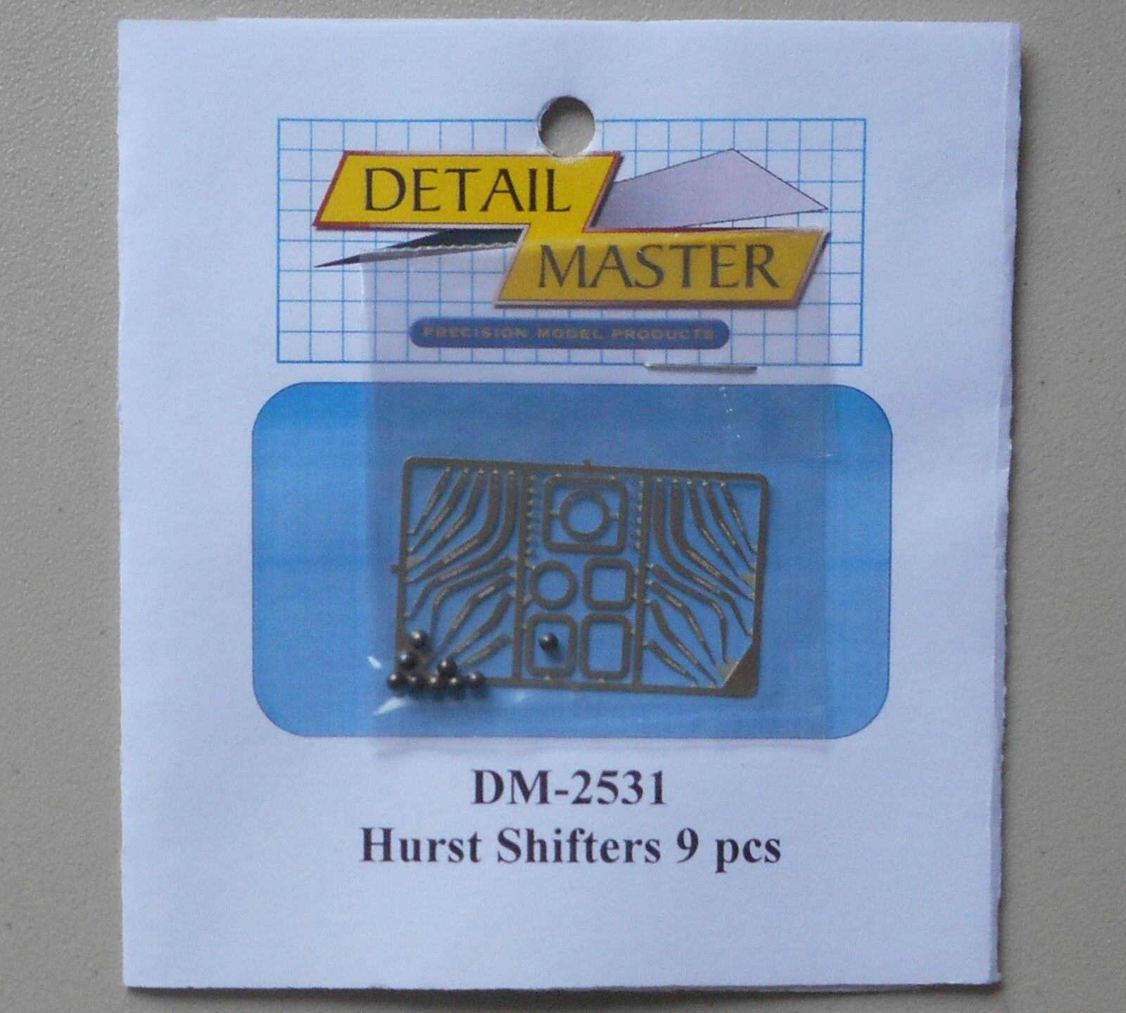 Hurst Shifters 9 Pcs 1:24 1:25 Detail Master Car Model Accessory 2531