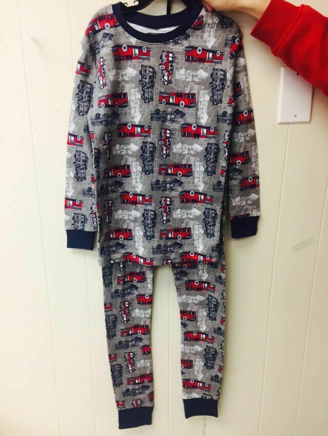 Kirkland Signature Kids (boys/girls) 2-piece Organic Cotton Pajama Set