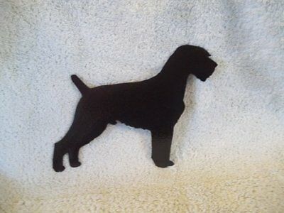 German Wirehaired Pointer Car Magnet Hand Cut And Painted You Pick Style Color