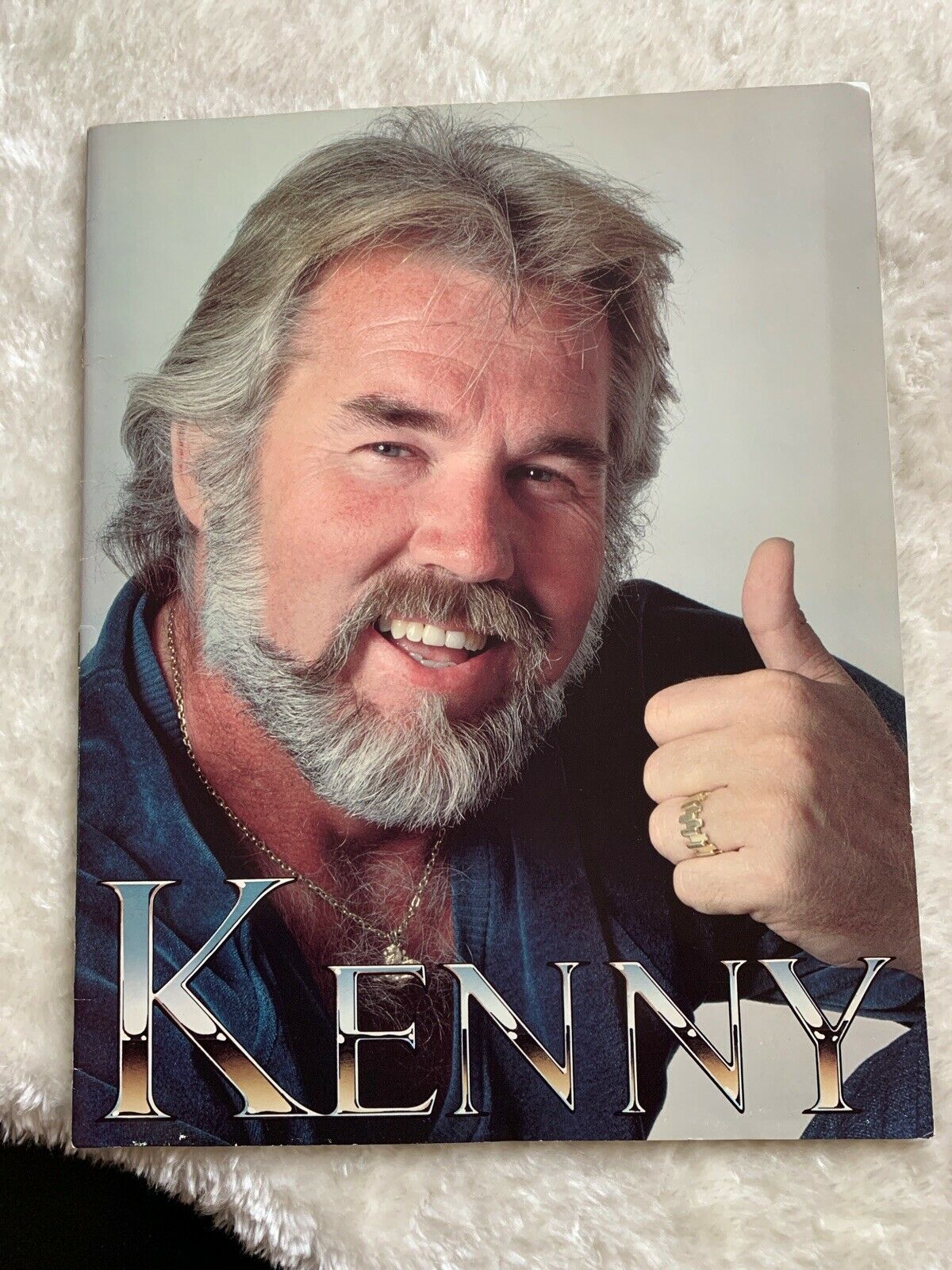 Kenny Rogers Souvenir Concert Book From The 70’s - Near Mint Condition