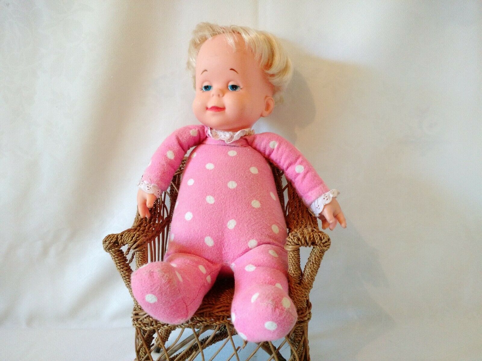 Baby Drowsy Vintage Mattel 1964 Non-talking Sleepy Doll - Mute