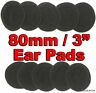 80mm Foam Ear Pad Cover Earphone Earpad - 10 Pack
