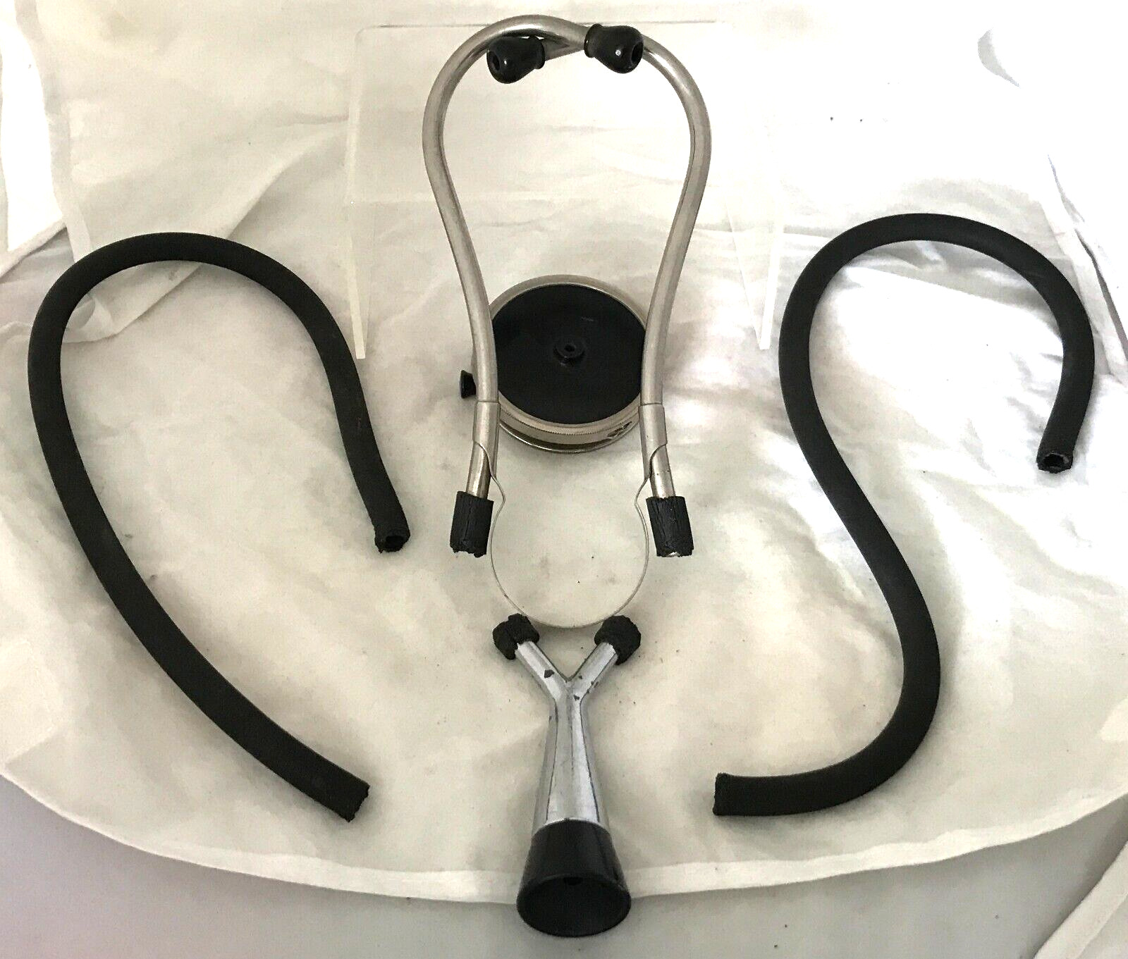 Antique Phonendoscope Stethoscope – Bazzi Bianci Bowles – Parts Only
