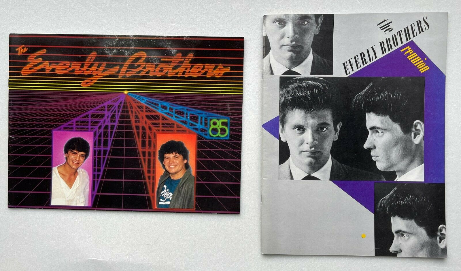1980's Tour Programs The Everly Brothers